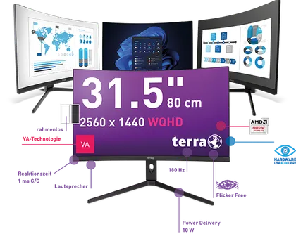 TERRA LCD/LED 3295W-PV